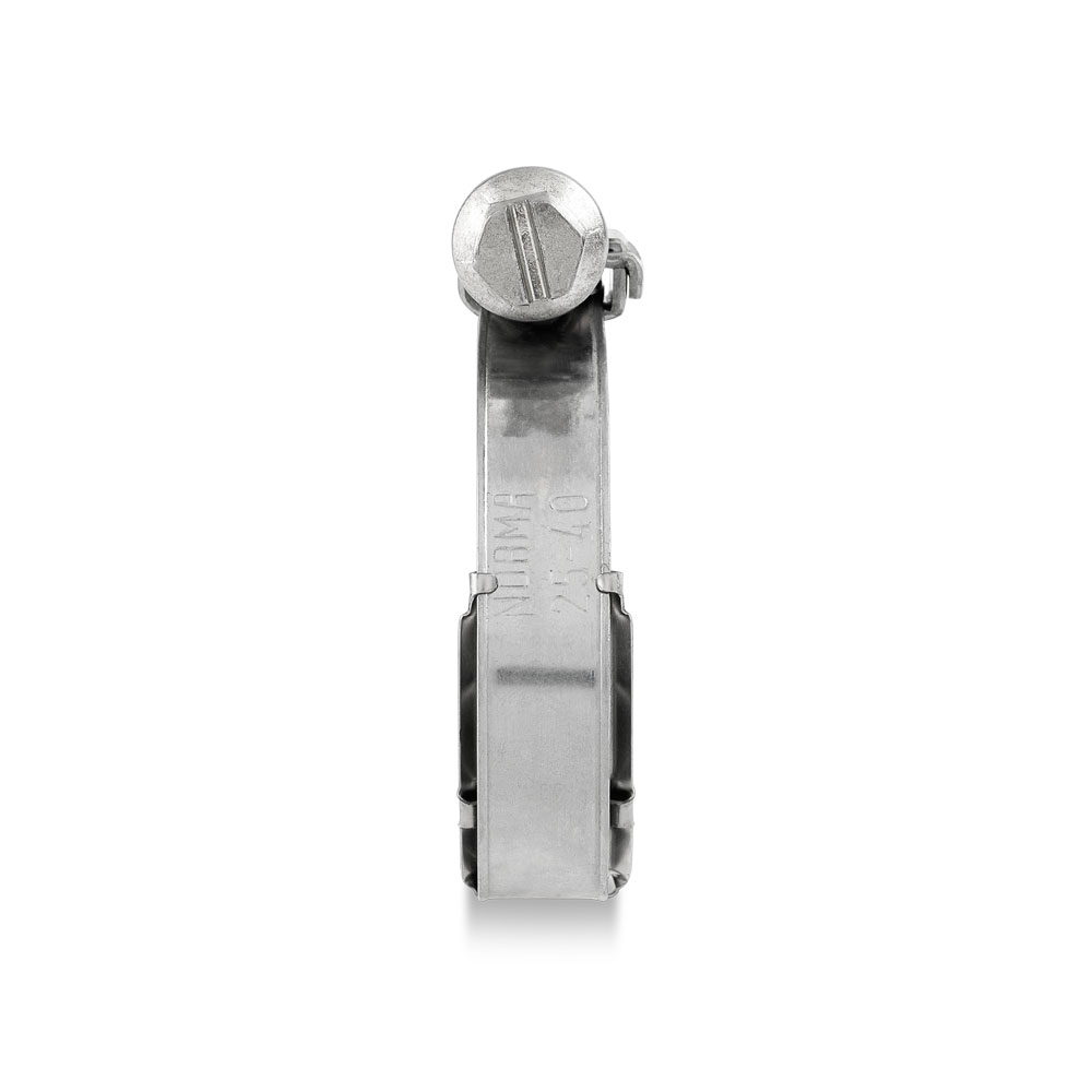 NORMA Schlauchschelle aus Metall, 25-40mm, zur sicheren Befestigung von Schläuchen NORMA Metall-Schlauchschelle mit Schraube, Größe 25-40